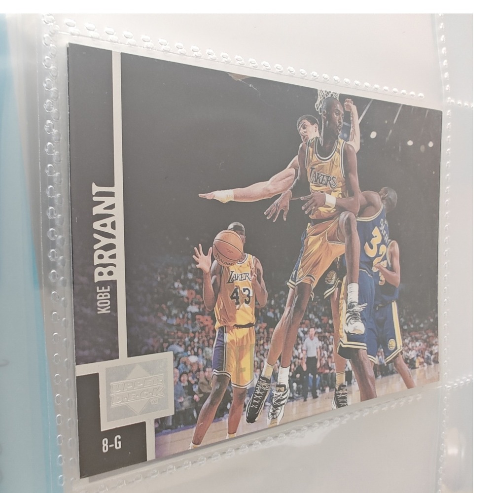 Basketball Card Kobe‎ Bryant 1997 Upper Deck 8-G Silver Foil Lakers 58 - Picture 2 of 5
